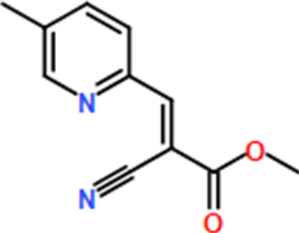 (E)-Methyl 2-cyano-3-(5-methylpyridin-2-yl)acrylate